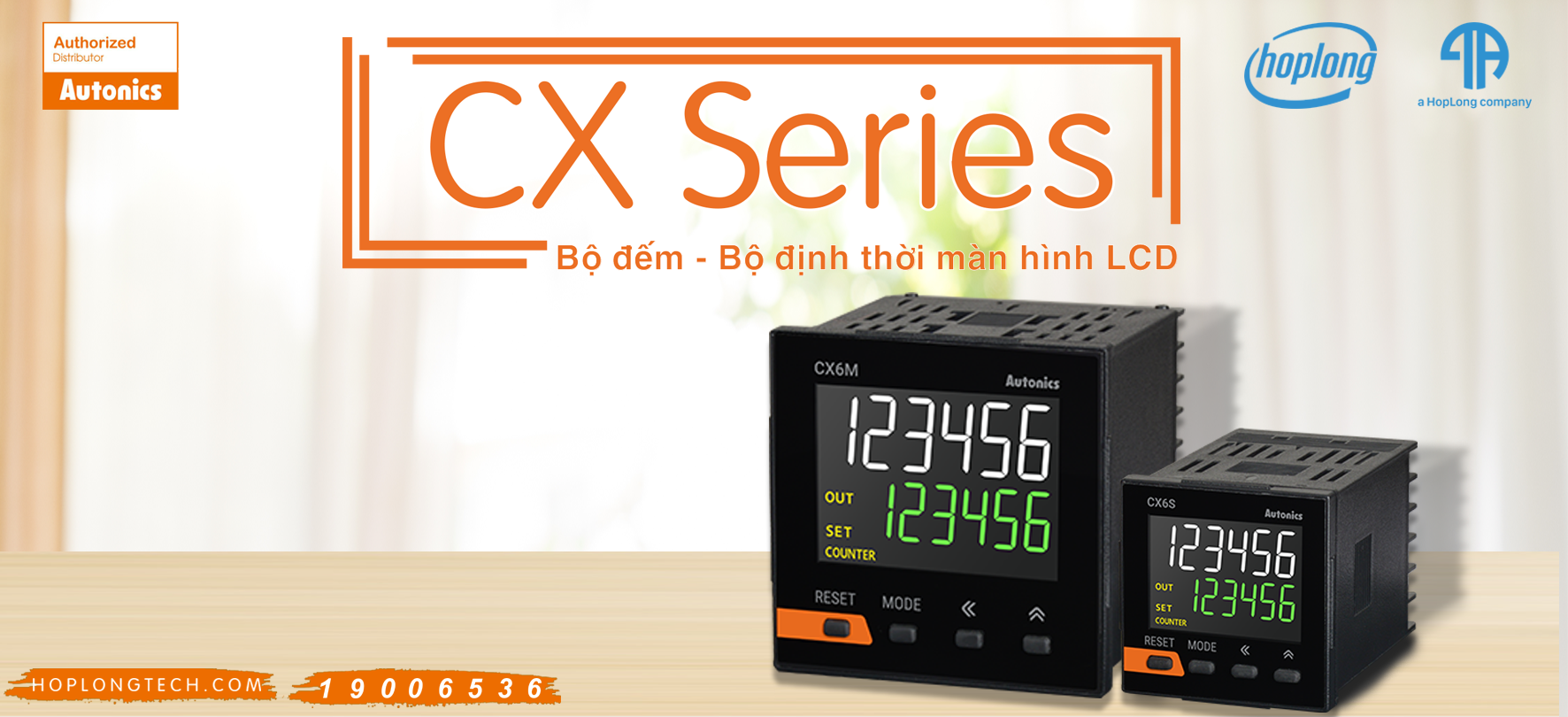 [Autonics - Giới thiệu] CX Series - Bộ đếm / Bộ định thời màn hình LCD